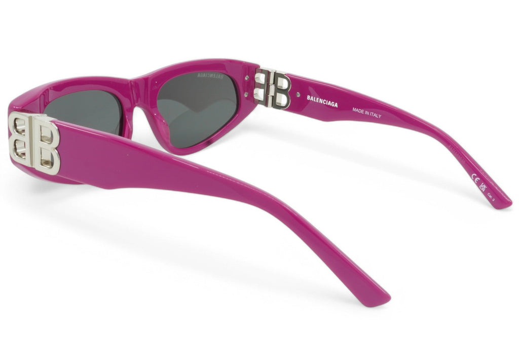 [BB0096S-016] Womens Balenciaga Square Sunglasses - Fuchsia
