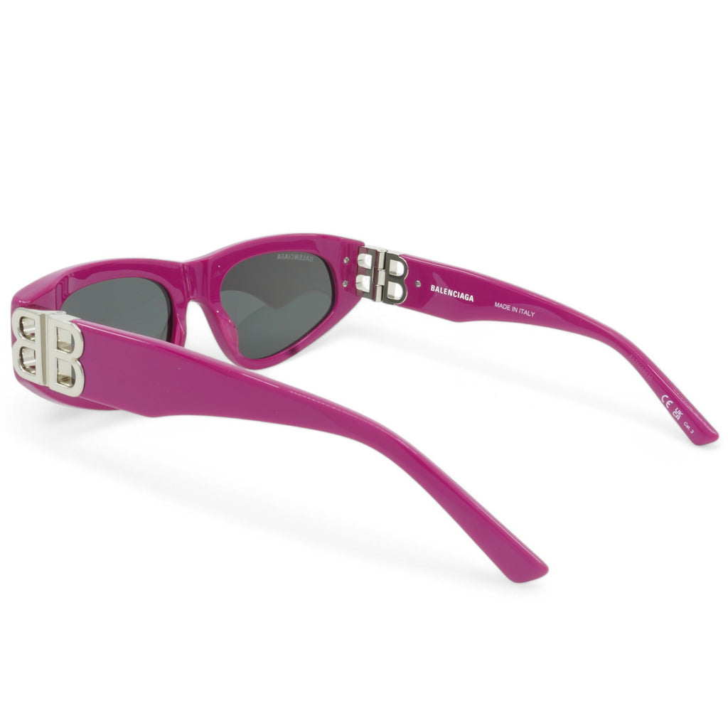 [BB0095S-017] Womens Balenciaga Cat Eye Sunglasses - Fuchsia