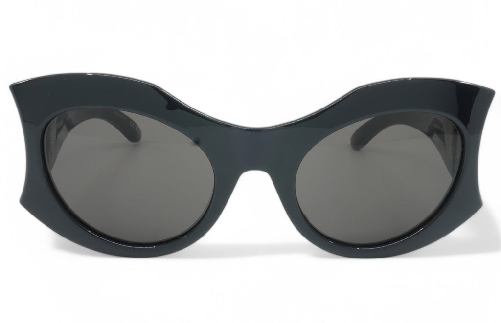 [BB0256S-001] Womens Balenciaga Cat Eye Sunglasses - Black