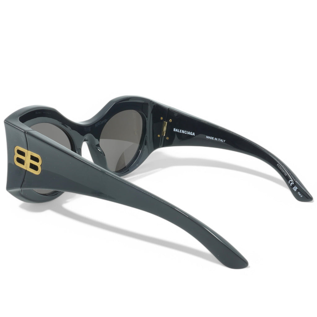 [BB0256S-001] Womens Balenciaga Cat Eye Sunglasses - Black