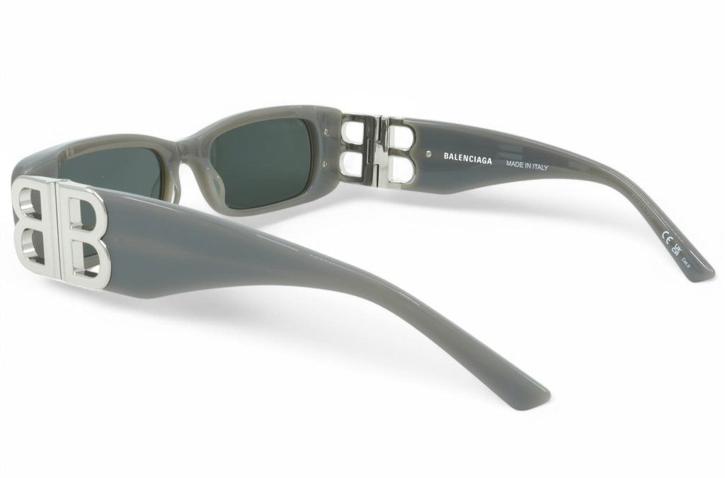 [BB0096S-014] Womens Balenciaga Rectangular Sunglasses - Grey/Silver