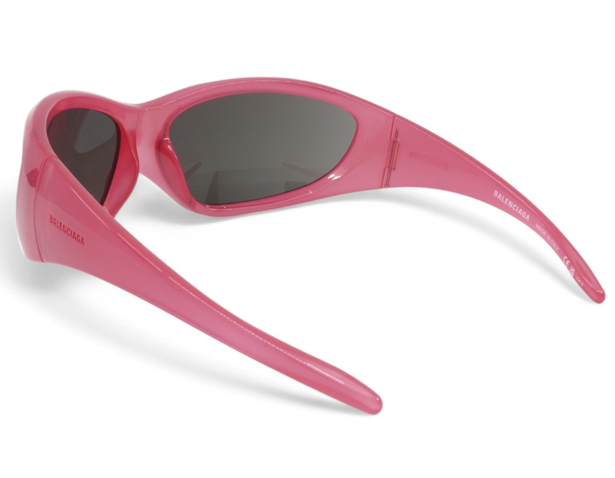 [BB0252S-002] Unisex Balenciaga Cat Eye Sunglasses - Pink