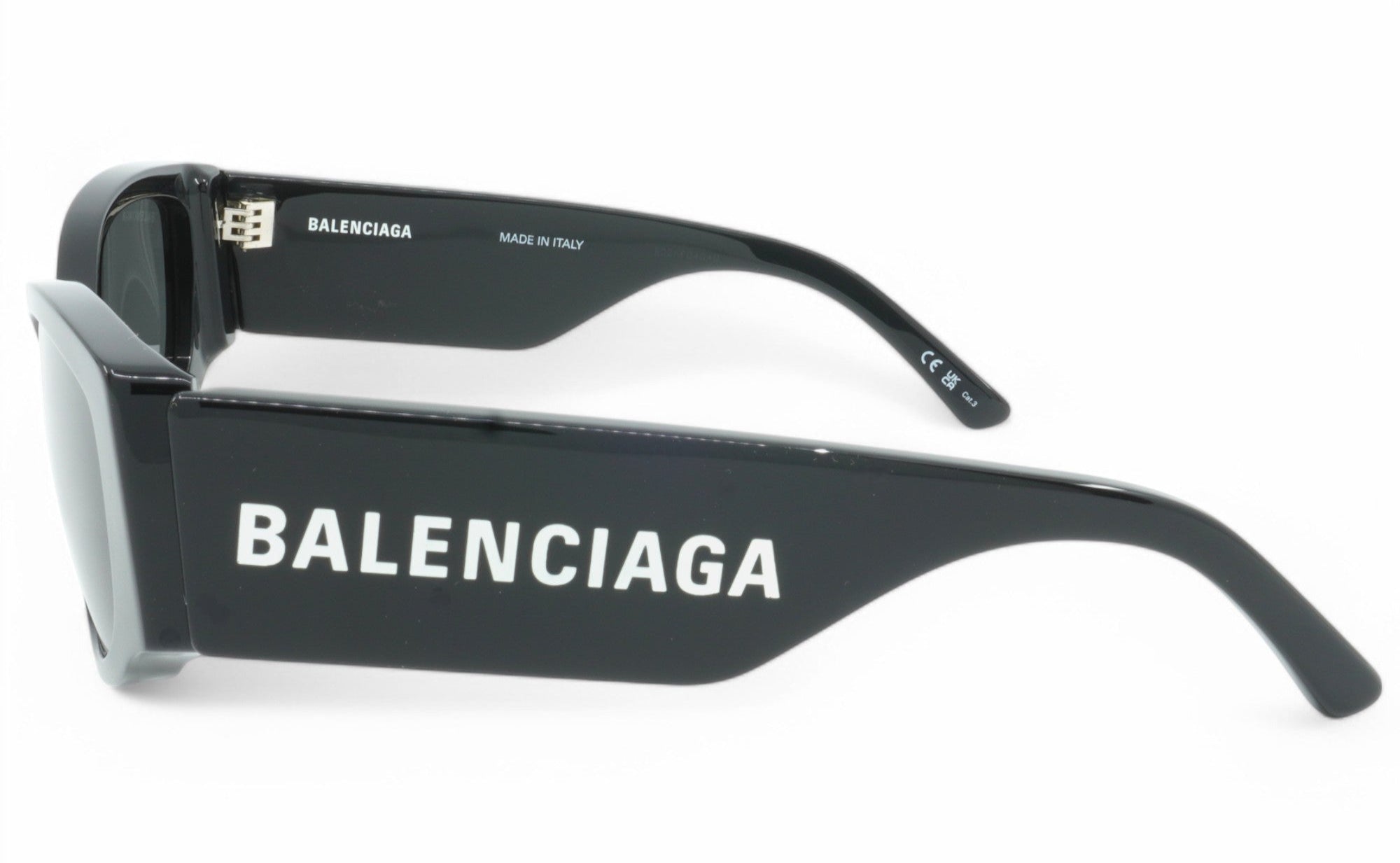 [BB0258S-001] Womens Balenciaga Cat Eye Sunglasses - Black