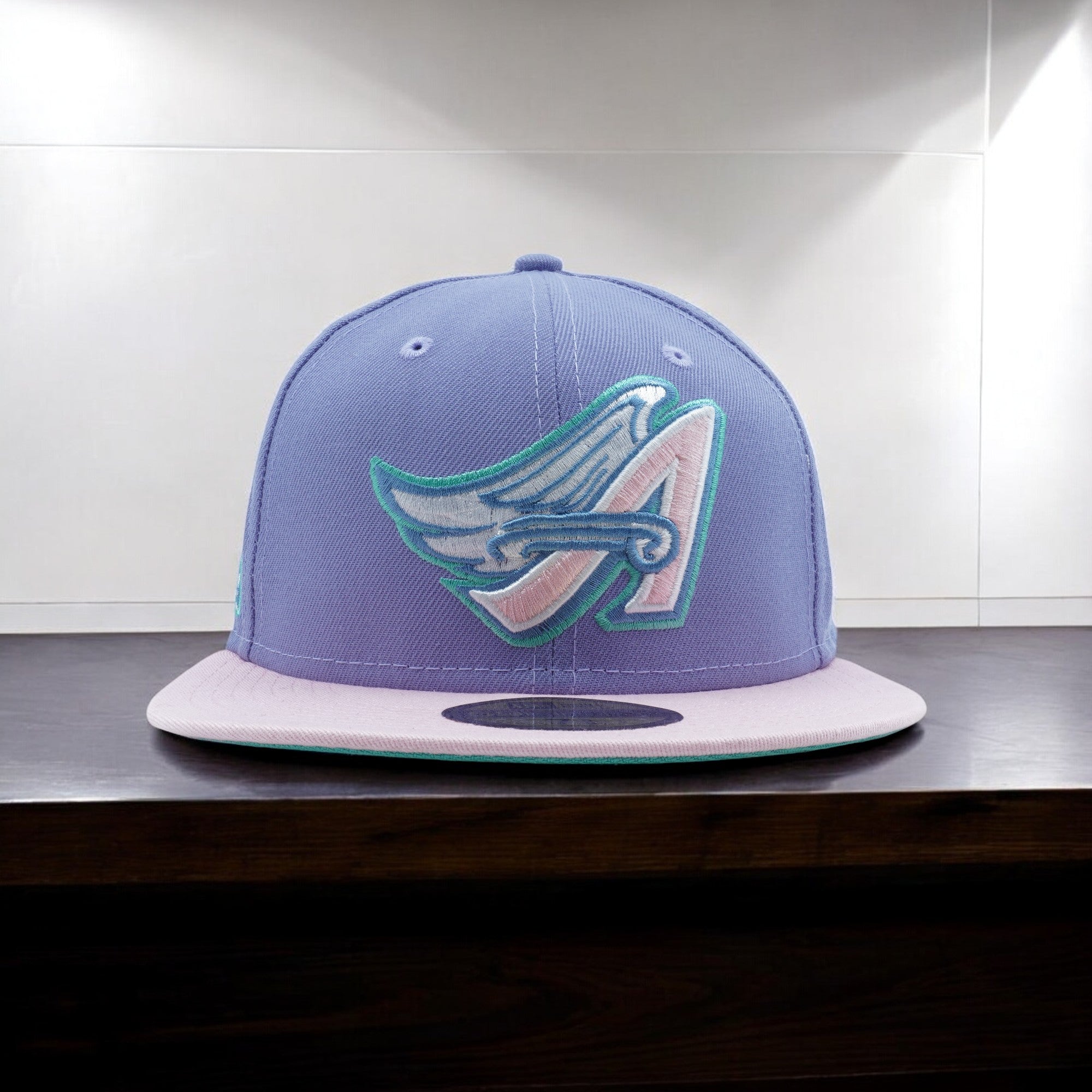 [70693944] Mens New Era MLB ANAHEIM ANGELS 5950 FITTED '50TH ANNIVERSARY'