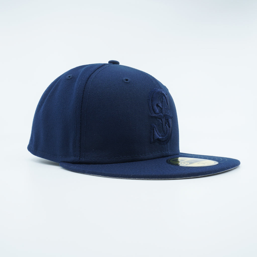 [70587752] Mens New Era MLB SEATTLE MARINERS 5950 FITTED - NAVY