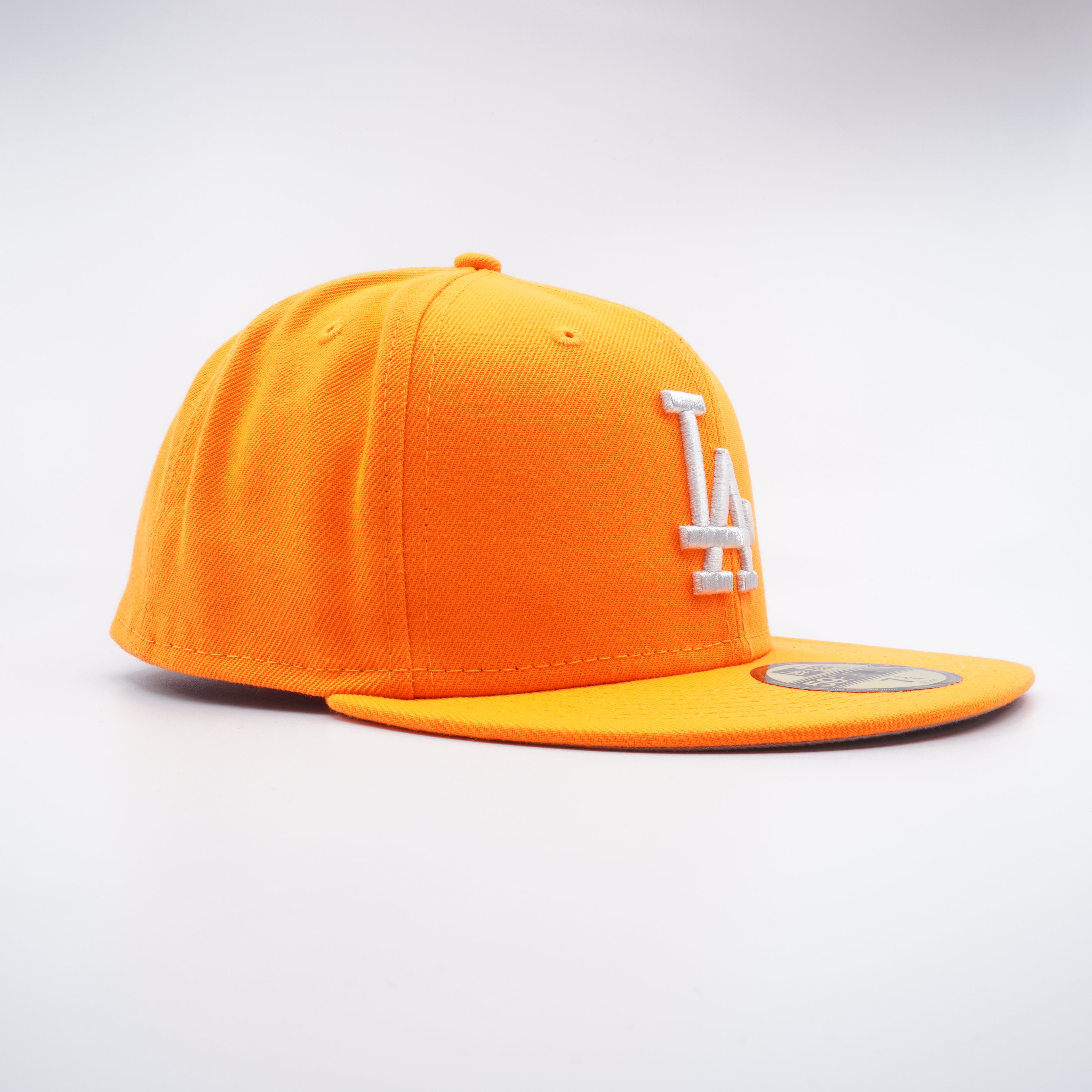 [70699758] Mens New Era MLB LA DODGERS 5950 FITTED - HUNTER FLAME ORANGE GUBS