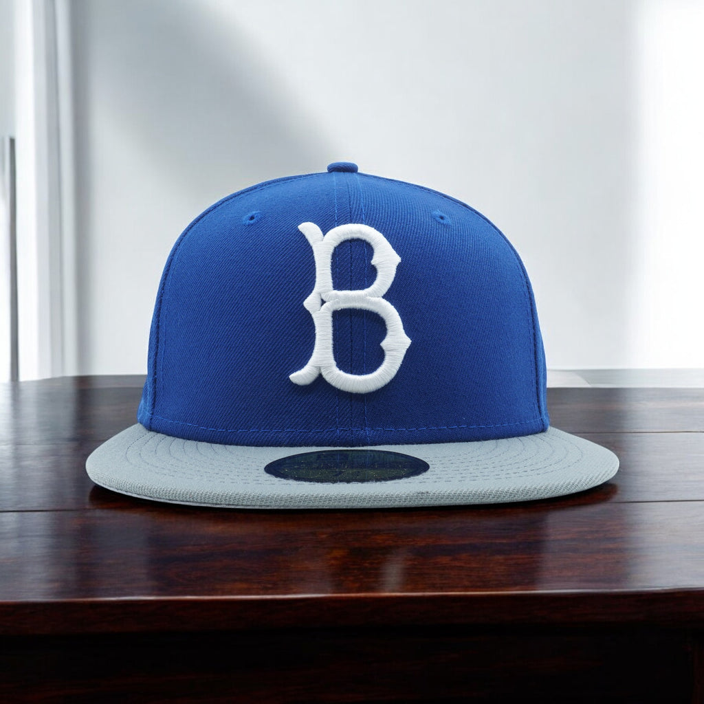 [70733322] Mens New Era MLB BROOKLYN DODGERS 5950 FITTED 'SONG BIRD ASG'