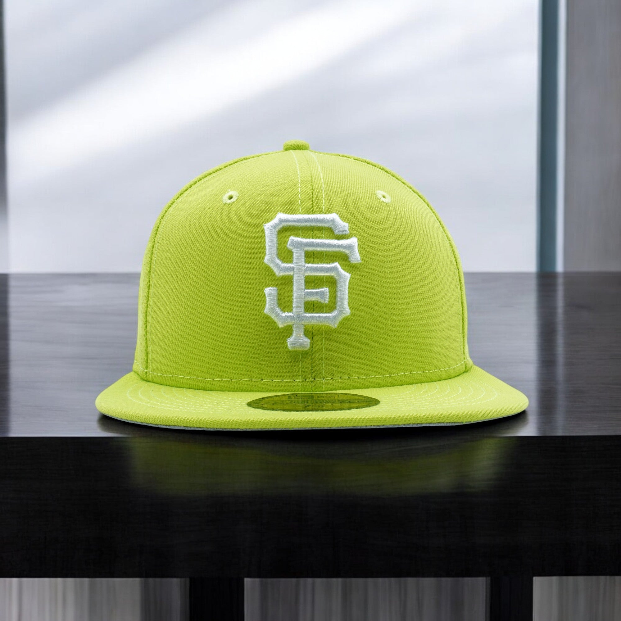 [70699736] Mens New Era MLB SF GIANTS 5950 FITTED - CYBER GREEN