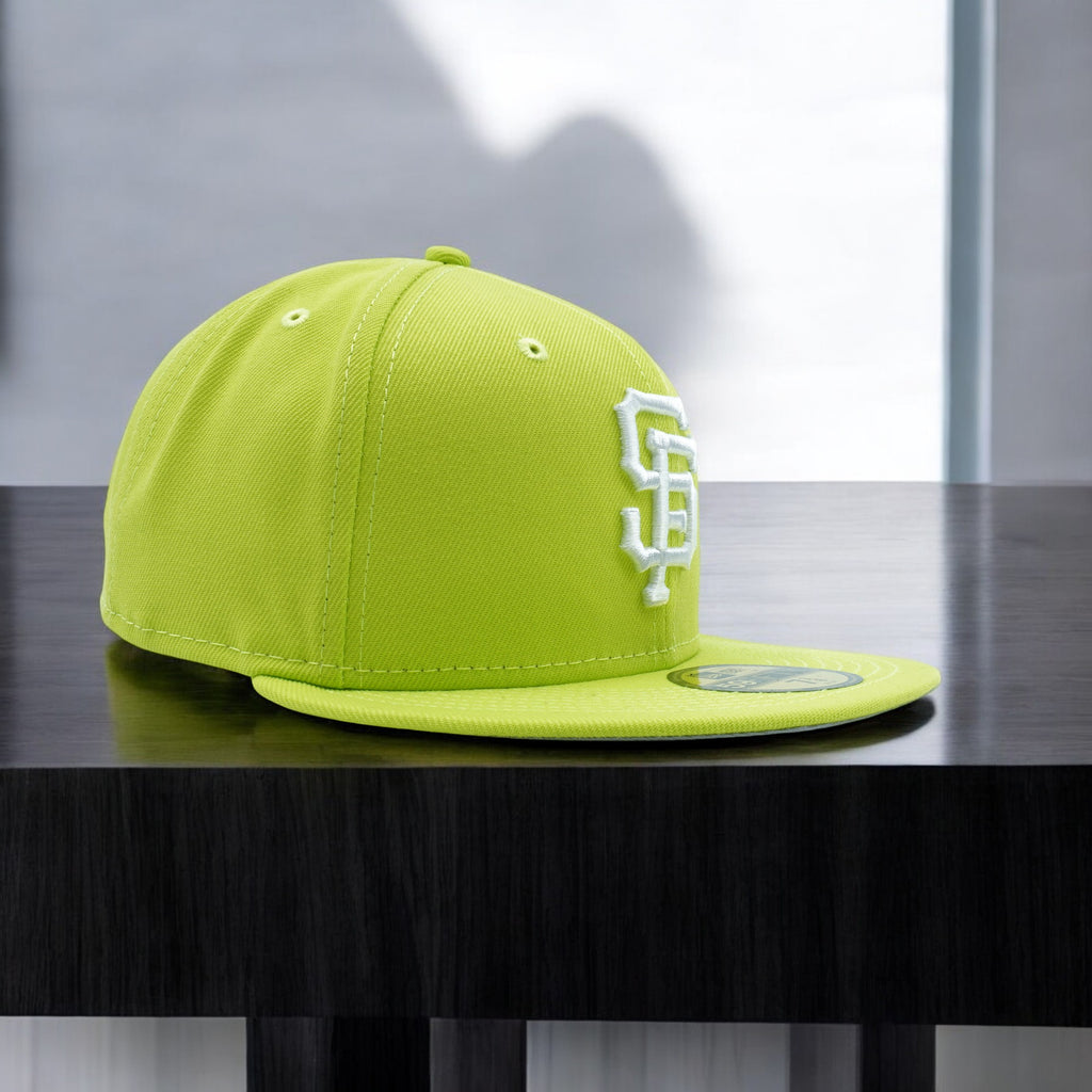 [70699736] Mens New Era MLB SF GIANTS 5950 FITTED - CYBER GREEN