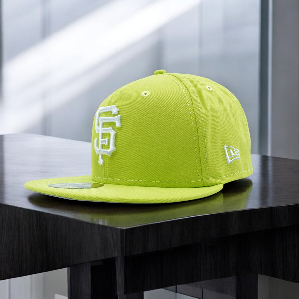 [70699736] Mens New Era MLB SF GIANTS 5950 FITTED - CYBER GREEN