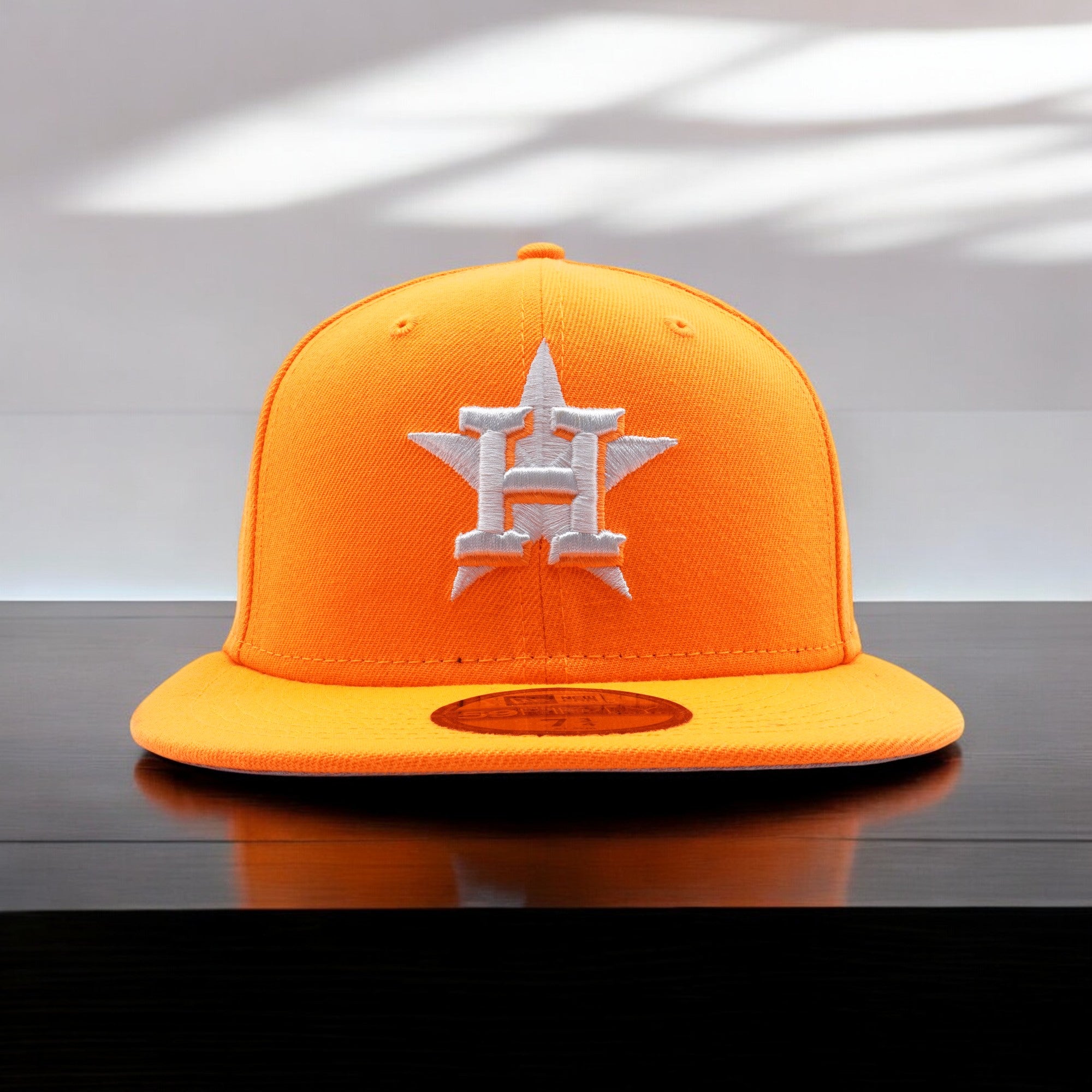 [70699756] Mens New Era MLB HOUSTON ASTROS 5950 FITTED-HUNTER FLAME ORANGE GUBS