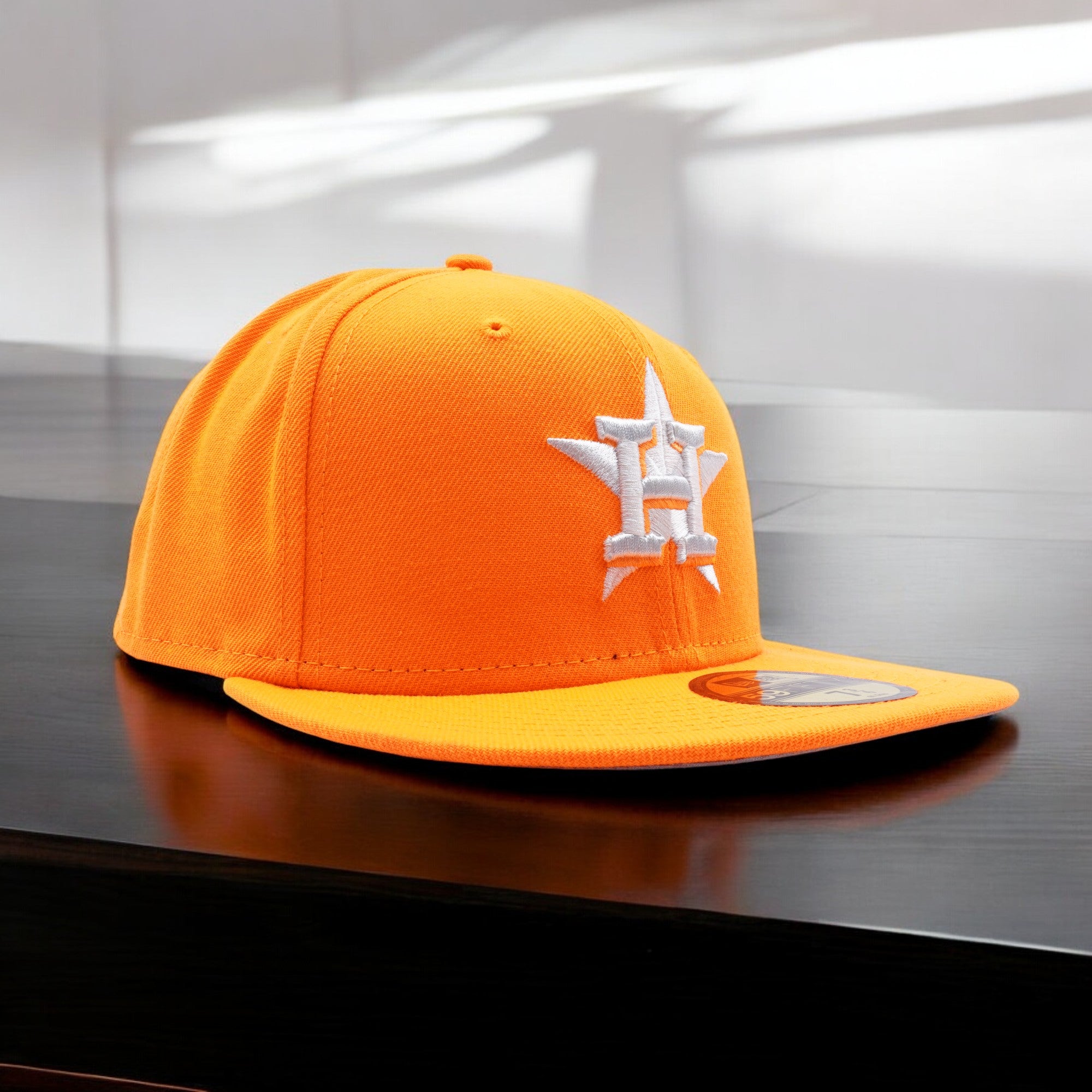[70699756] Mens New Era MLB HOUSTON ASTROS 5950 FITTED-HUNTER FLAME ORANGE GUBS