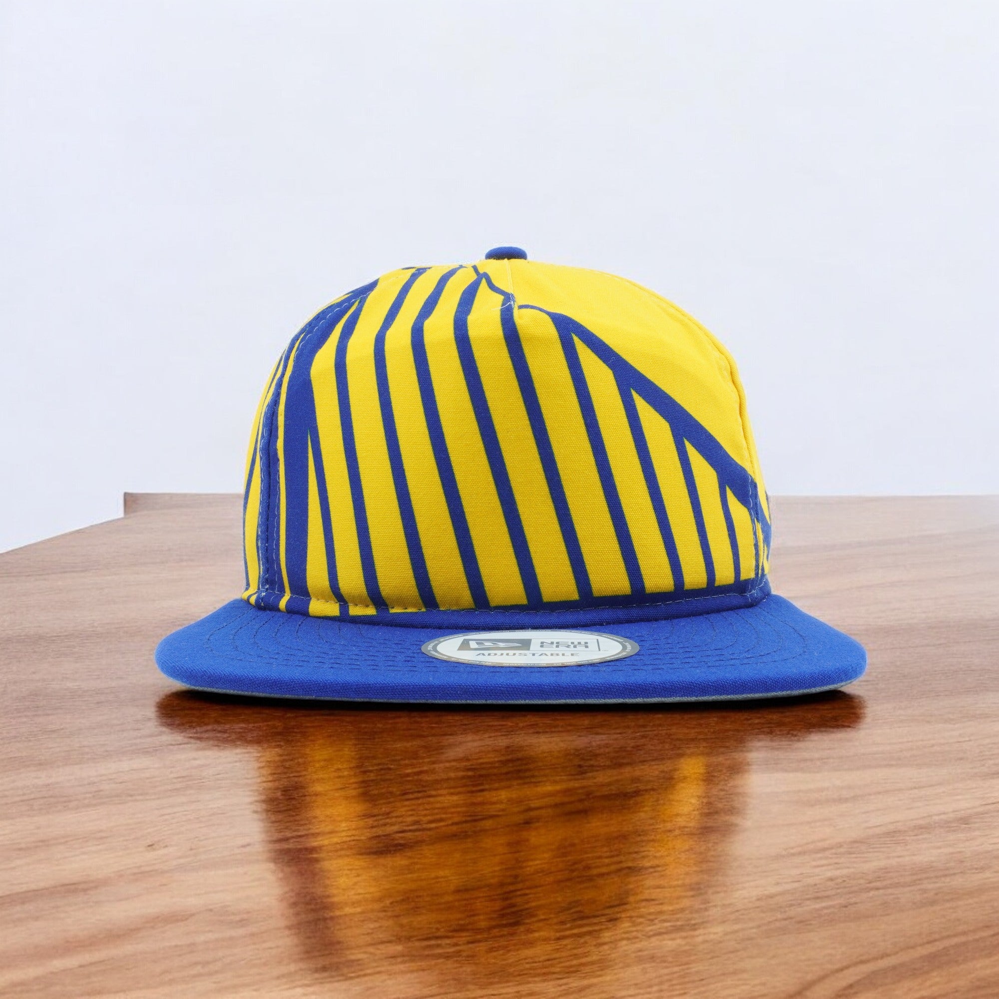 [11357861] Mens New Era NBA GS WARRIORS STREET FLOW SNAPBACK - BLUE/YELLOW