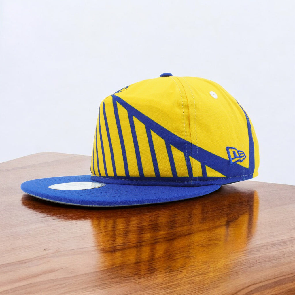 [11357861] Mens New Era NBA GS WARRIORS STREET FLOW SNAPBACK - BLUE/YELLOW