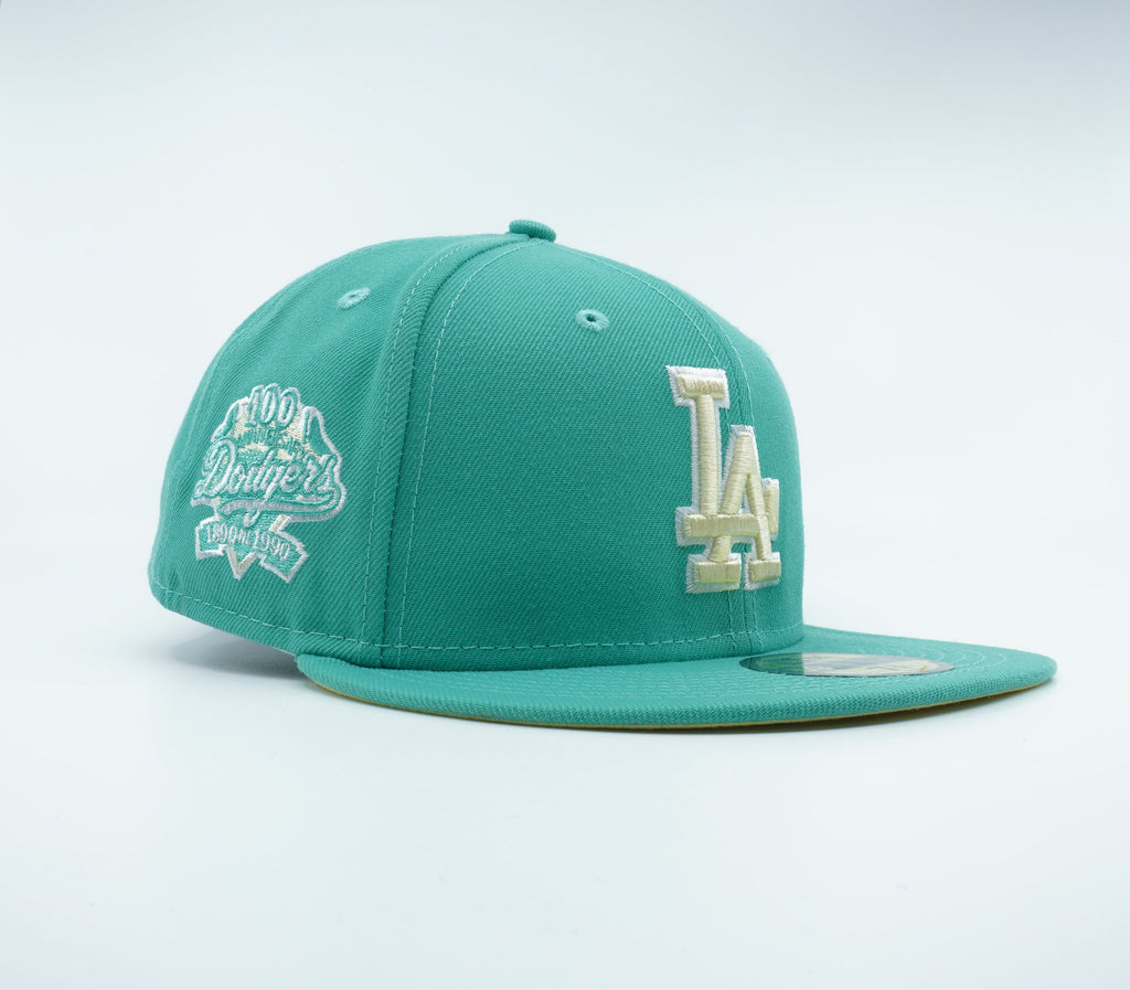 [70691743] Mens New Era MLB LA DODGERS 5950 FITTED '100TH ANNIVERSARY'