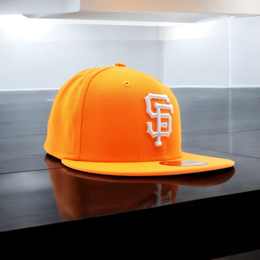 [70699767] Mens New Era MLB SF GIANTS 5950 FITTED -  HUNTER FLAME ORANGE GUBS