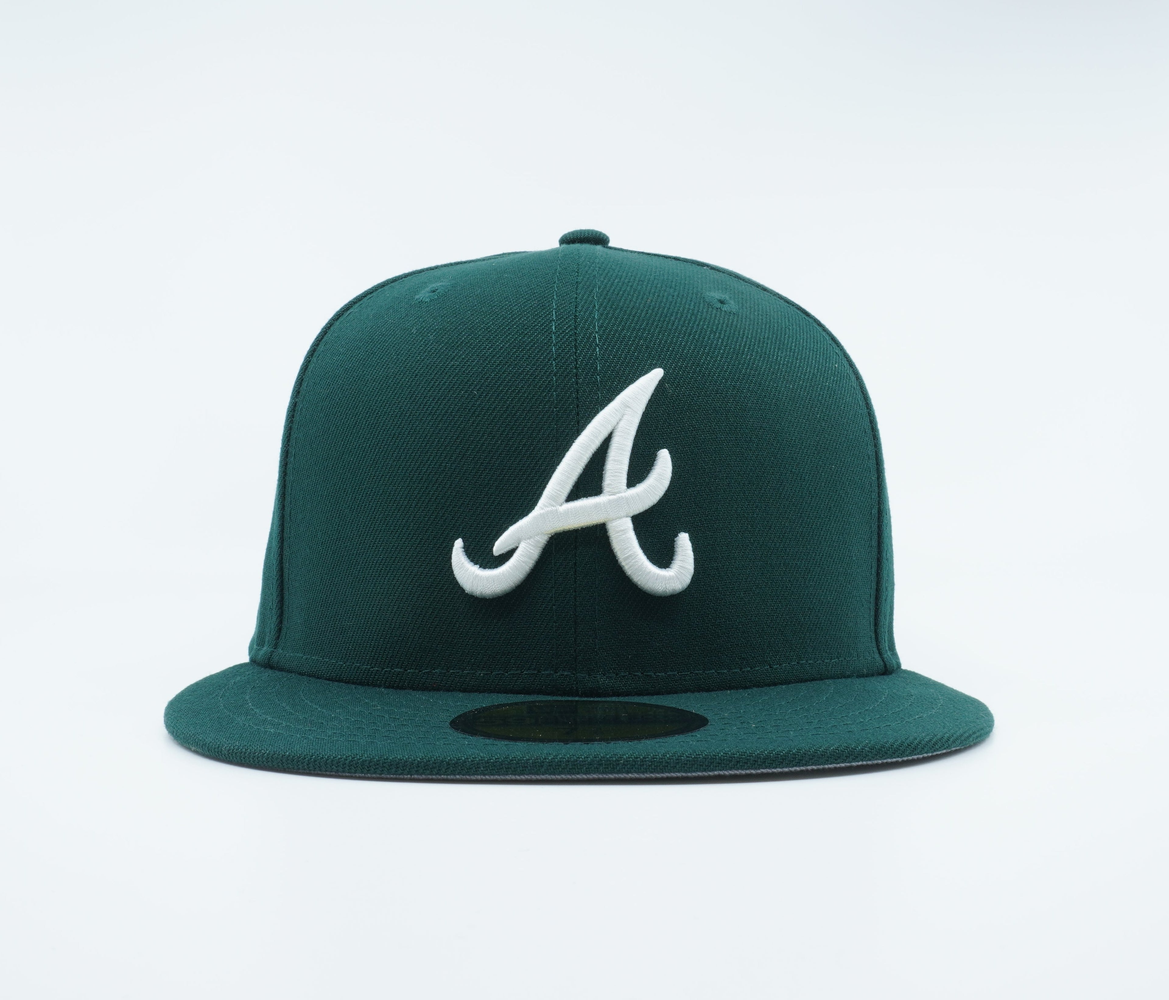 [60291374] Mens New Era MLB ATLANTA BRAVES 5950 FITTED - DARK GREEN
