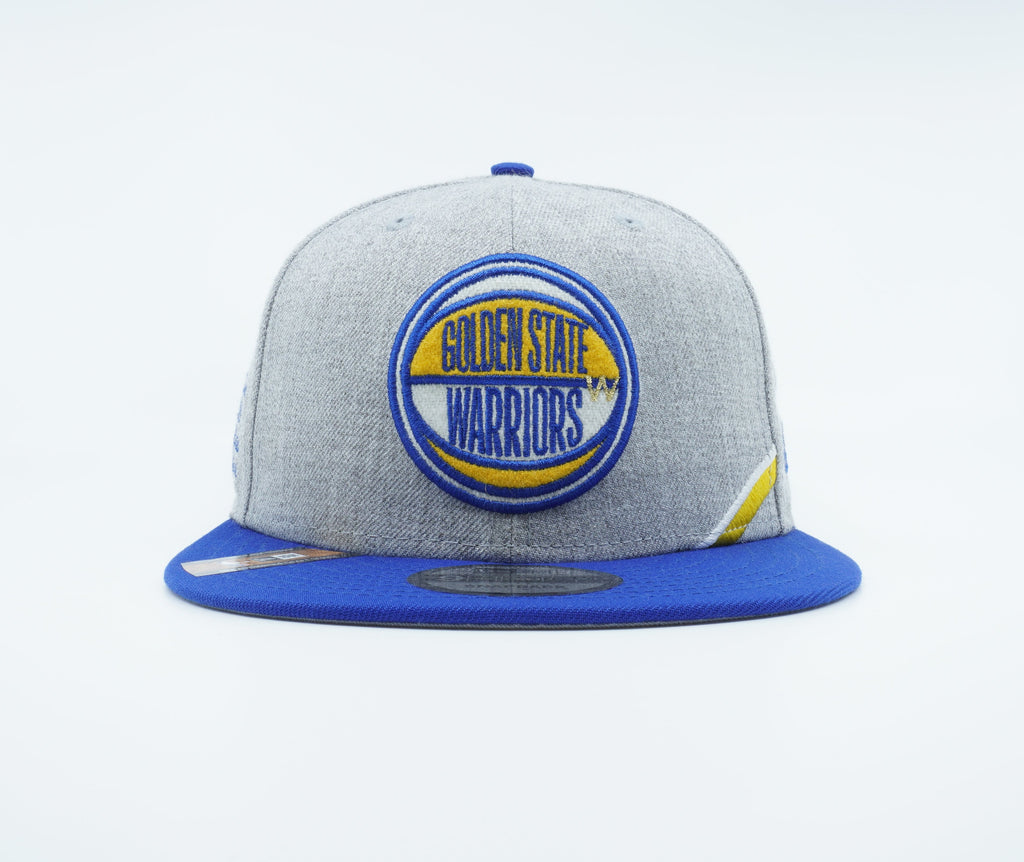 [3400905] Mens New Era NBA GS WARRIORS 950 SNAPBACK 2019 DRAFT - GRAY/BLUE