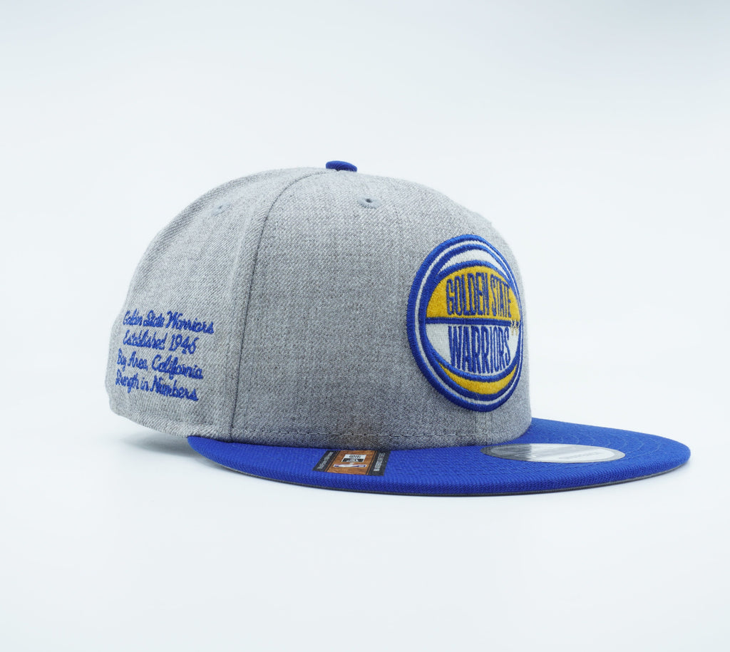 [3400905] Mens New Era NBA GS WARRIORS 950 SNAPBACK 2019 DRAFT - GRAY/BLUE