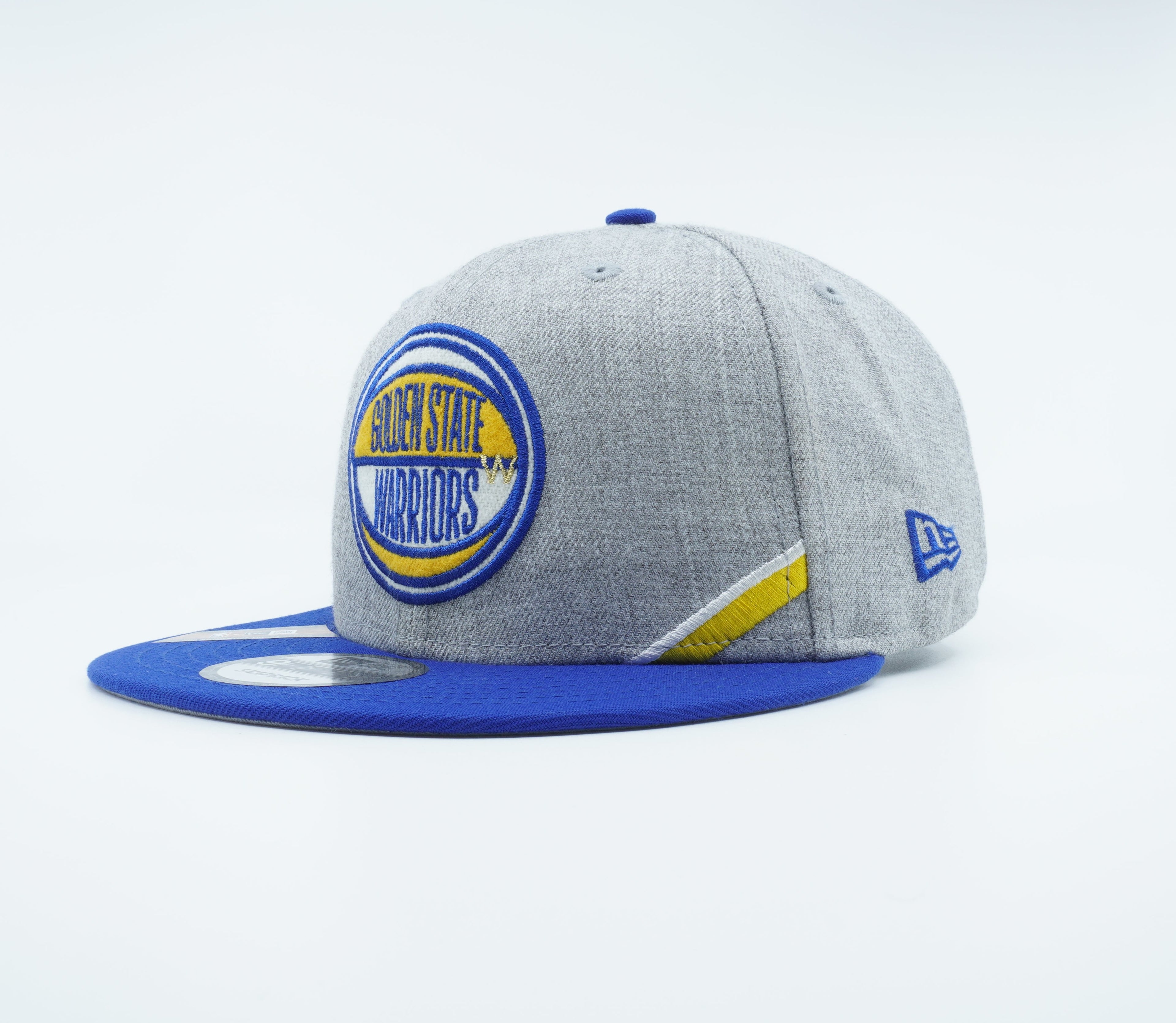 [3400905] Mens New Era NBA GS WARRIORS 950 SNAPBACK 2019 DRAFT - GRAY/BLUE