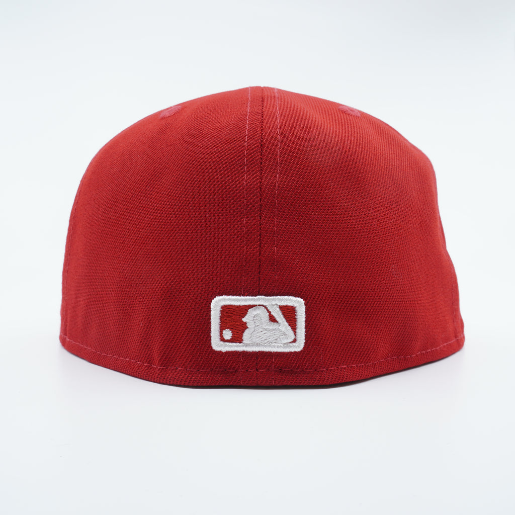 [60291331] Mens New Era MLB NY YANKEES 5950 FITTED 'SIDE PACTH WORLD SERIES'-RED