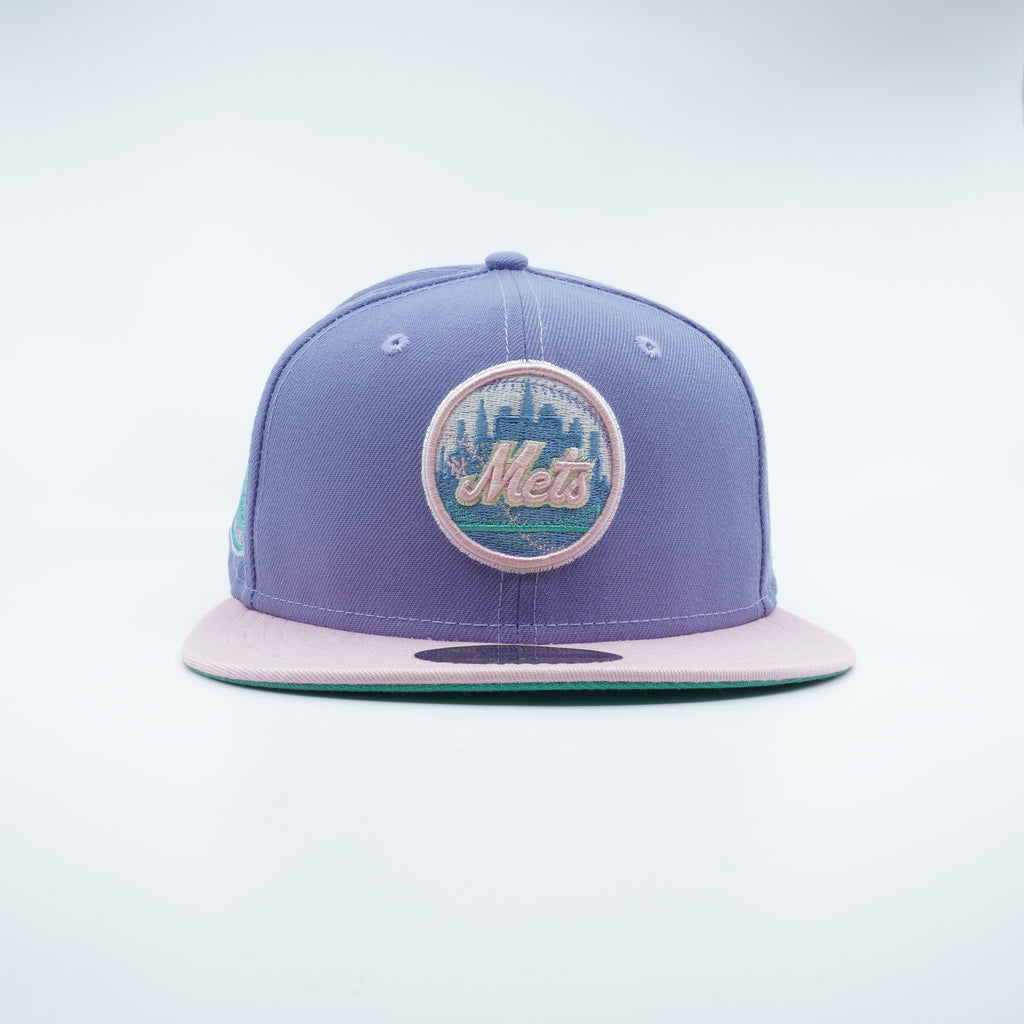 [70693961] Mens New Era MLB NY METS 5950 FITTED 'WORLD SERIES 69 LAV PINK'