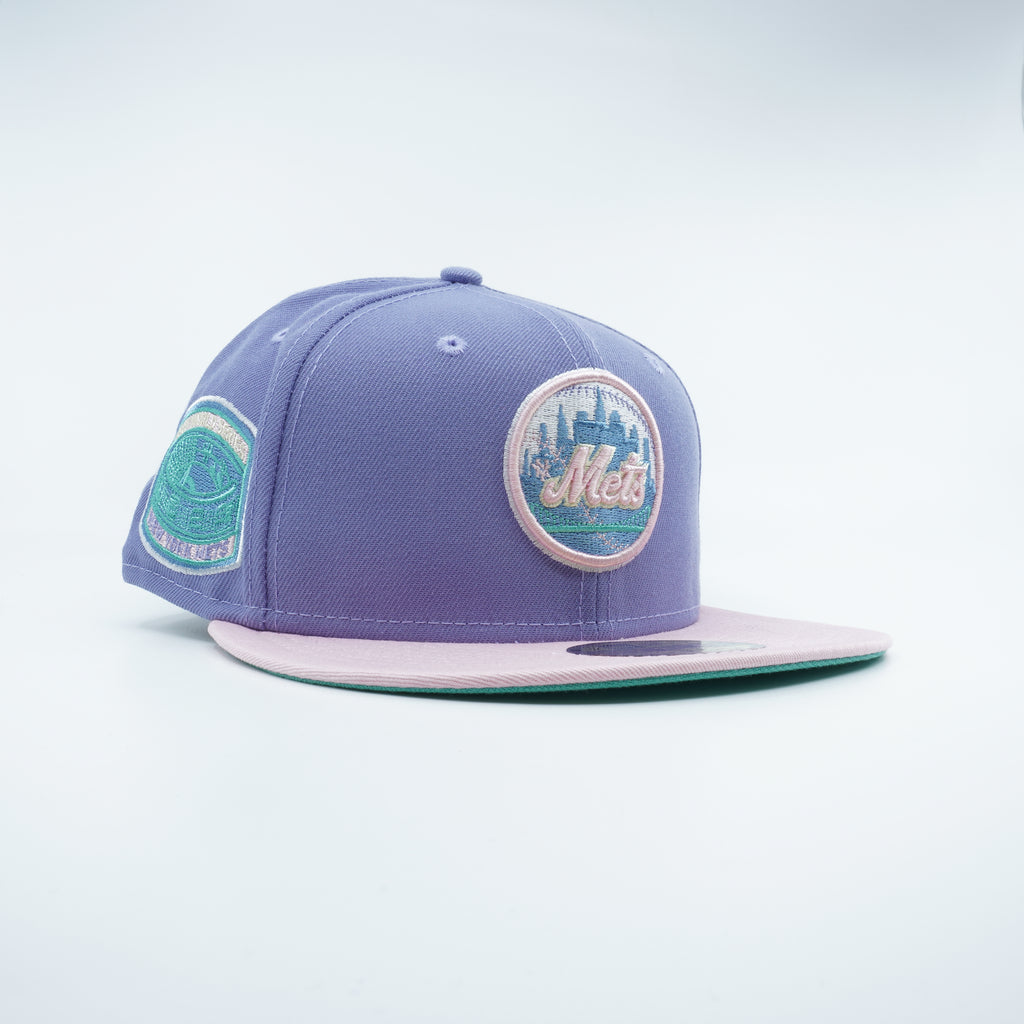 [70693961] Mens New Era MLB NY METS 5950 FITTED 'WORLD SERIES 69 LAV PINK'