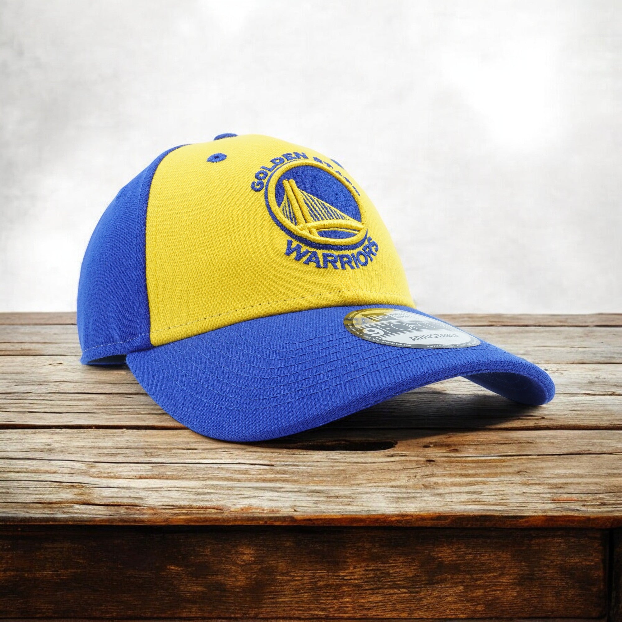 [11478574] Mens New Era NBA GS WARRIORS 940 SNAPBACK FREE THROW - BLUE/YELLOW