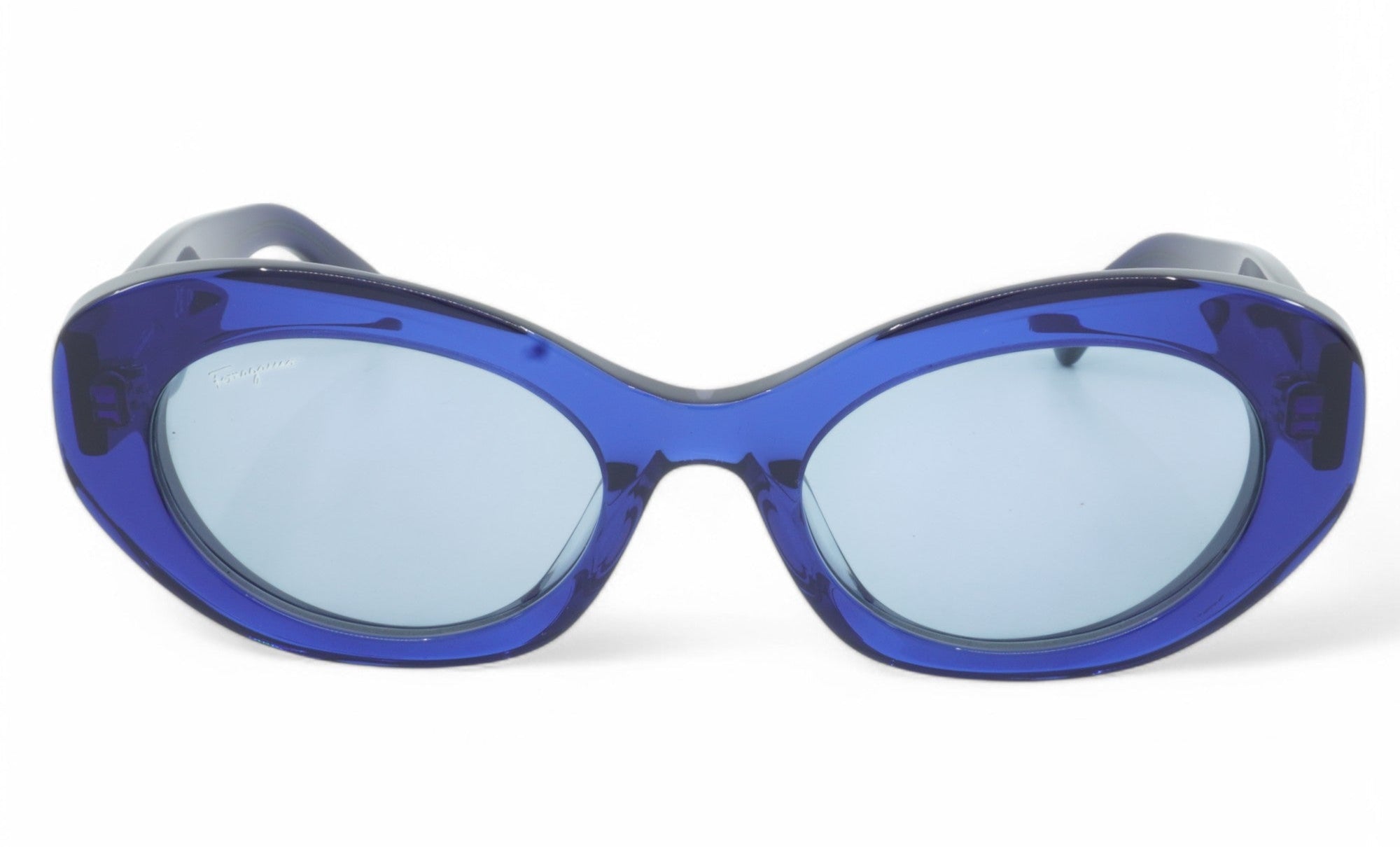 [SF1080S-435] UNISEX SALVATORE FERRAGAMO OVAL SUNGLASSES