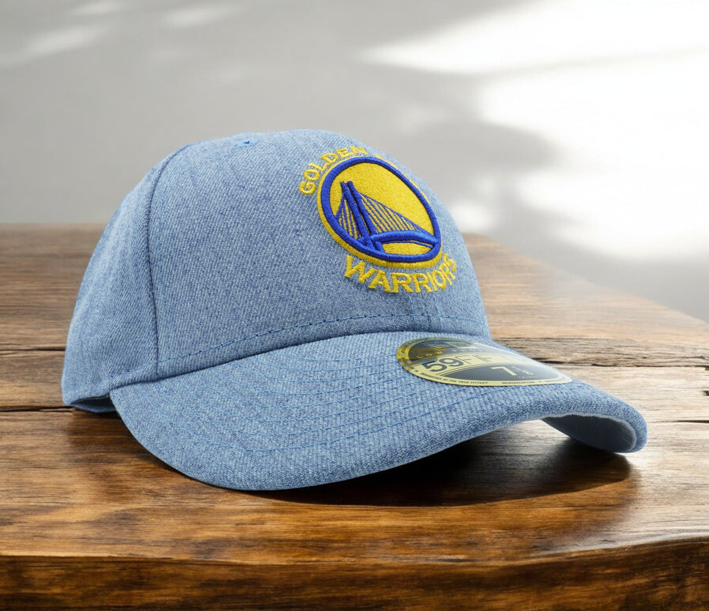 [80471526] Mens New Era NBA GS WARRIORS HEATHER ACE "ON THE COURT" 5950 FITTED