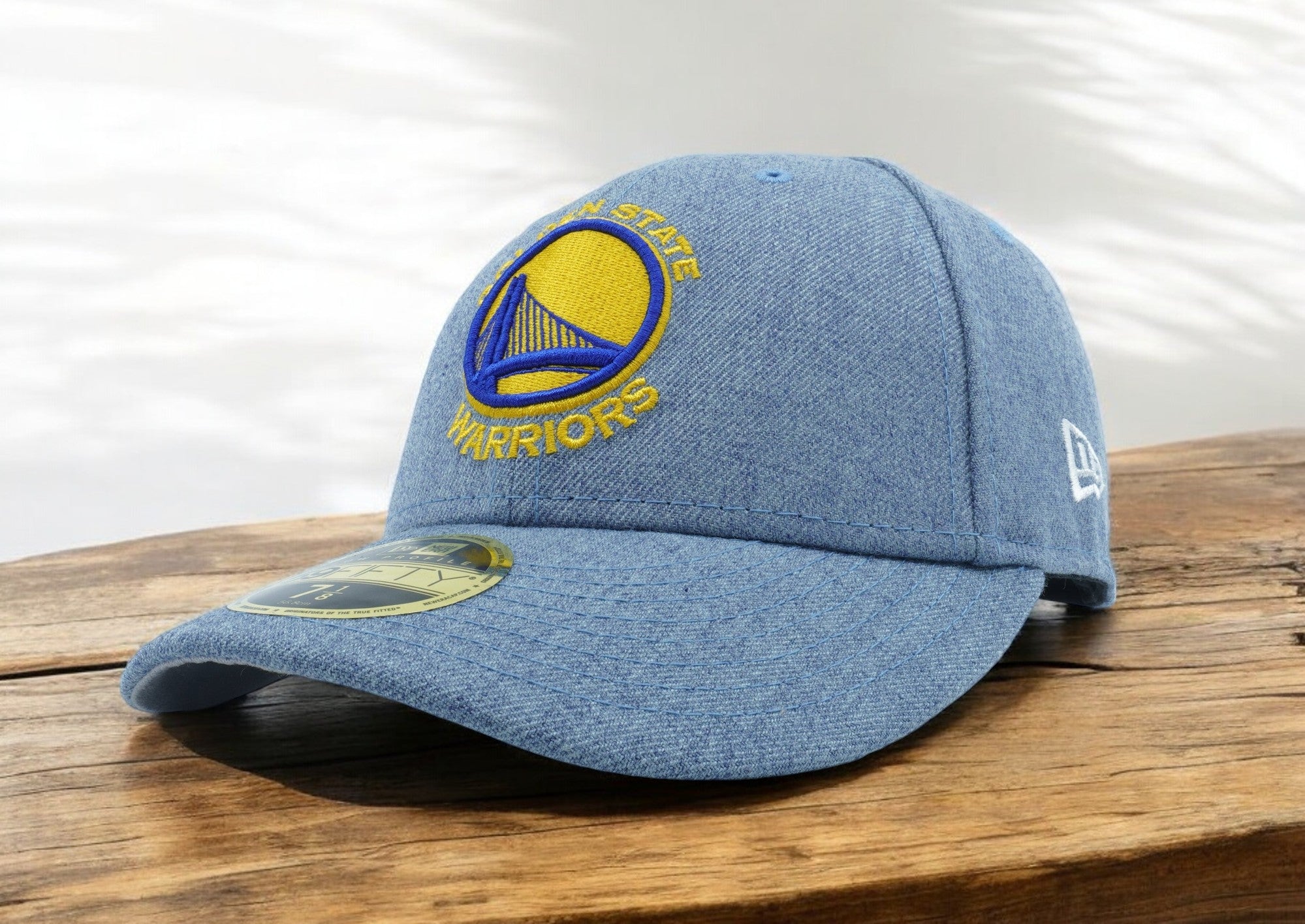 [80471526] Mens New Era NBA GS WARRIORS HEATHER ACE "ON THE COURT" 5950 FITTED