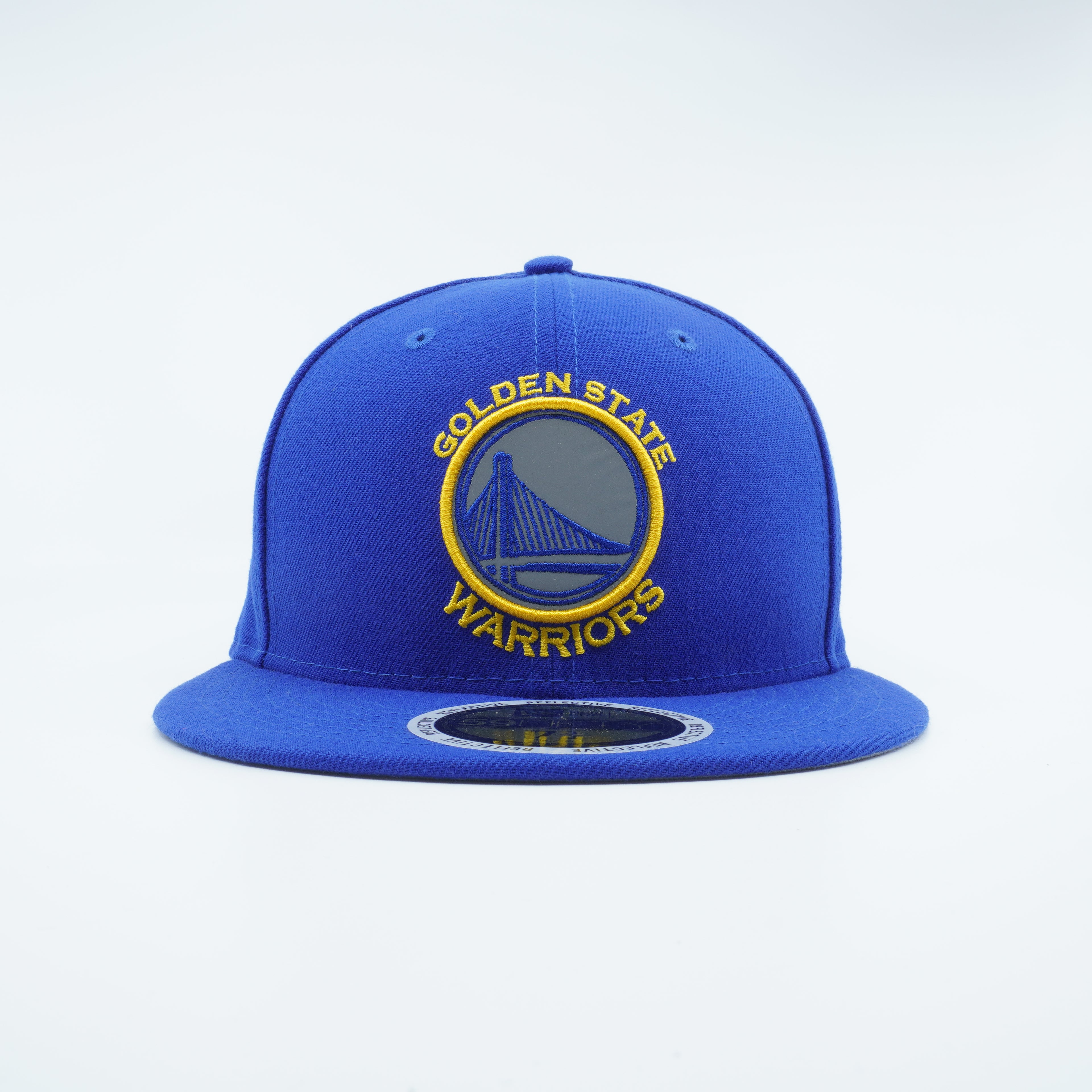 [80511824] Mens New Era NBA GS WARRIORS FLECTED TEAM TRIM OTC 5950 FITTED - BLUE