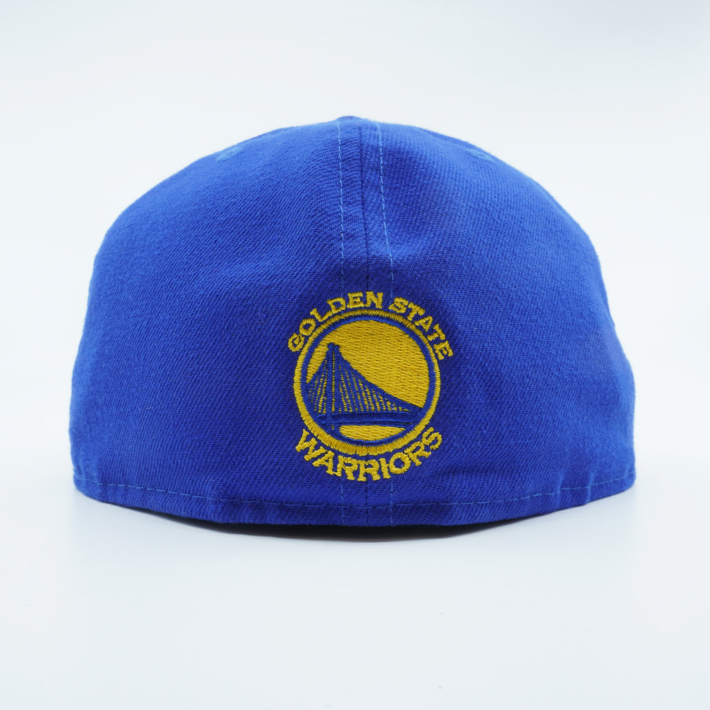 [80511824] Mens New Era NBA GS WARRIORS FLECTED TEAM TRIM OTC 5950 FITTED - BLUE