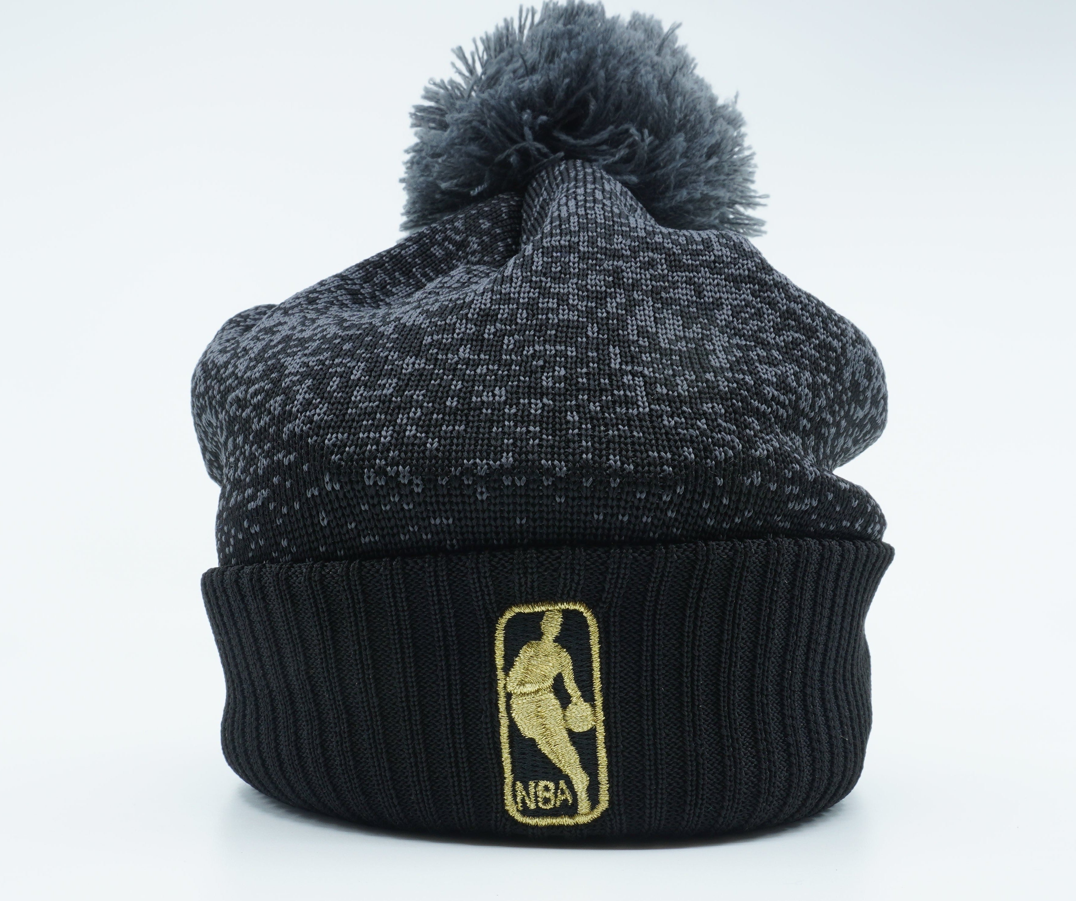[11472670] Youth New Era NBA GS WARRIORS 20GOLD LOGO BEANIE - BLACK/GRAY/GOLD