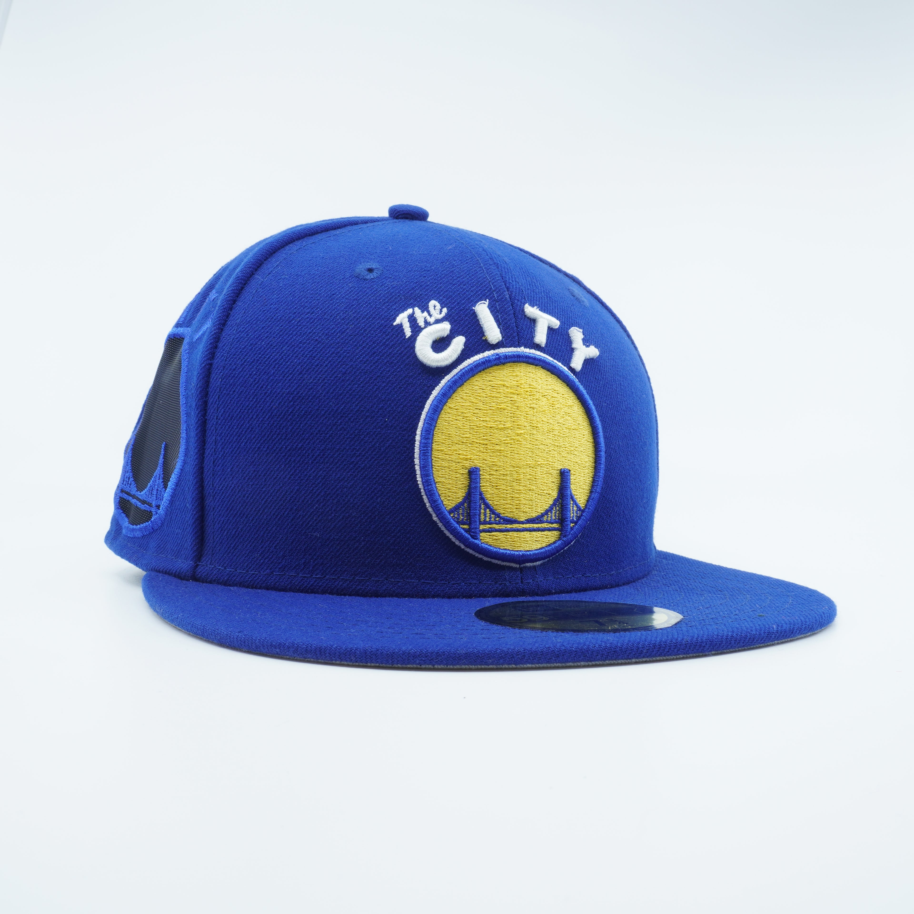 [80294944] Mens New Era NBA GOLDEN STATE WARRIORS FRESH SIDE 5950 FITTED - BLUE