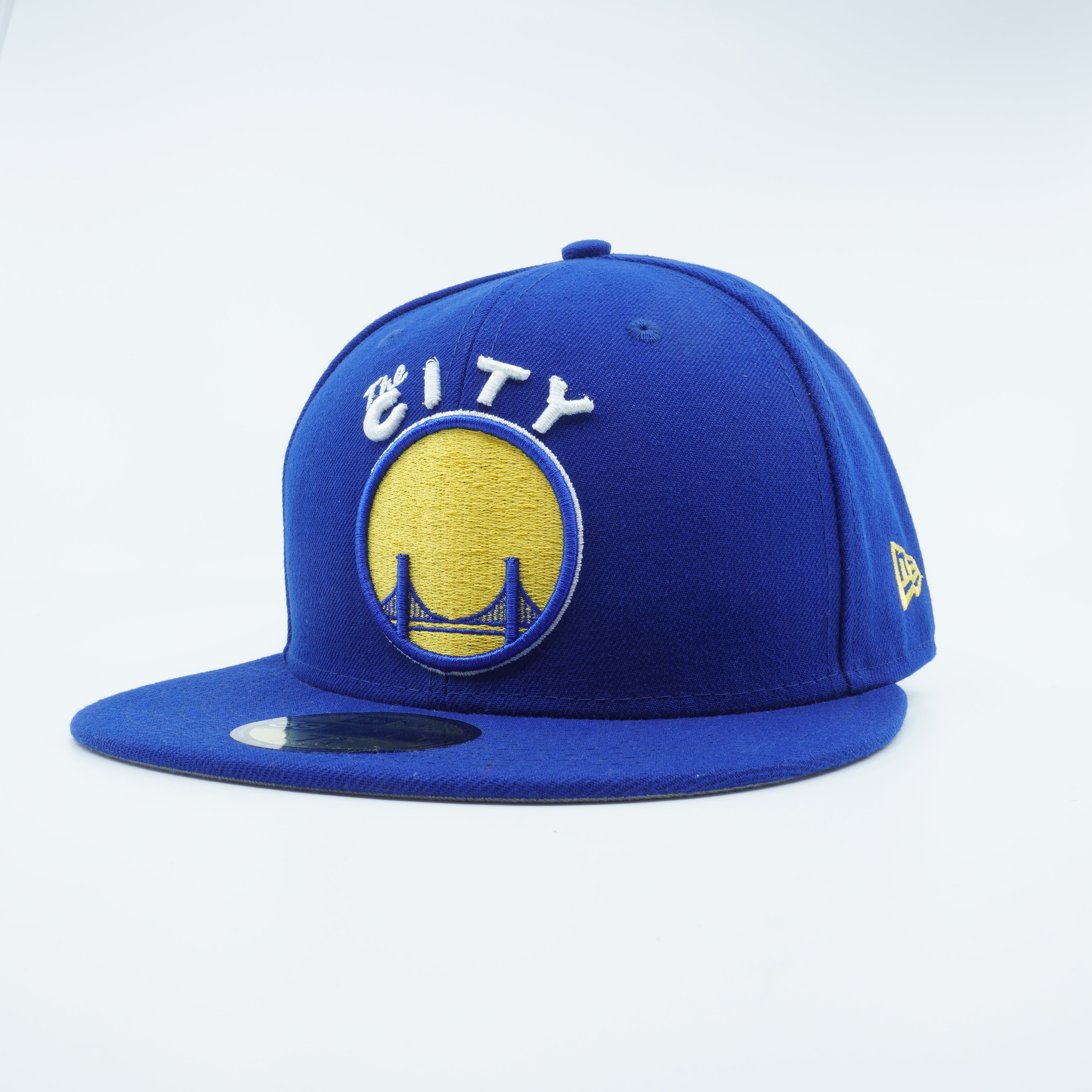 [80294944] Mens New Era NBA GOLDEN STATE WARRIORS FRESH SIDE 5950 FITTED - BLUE