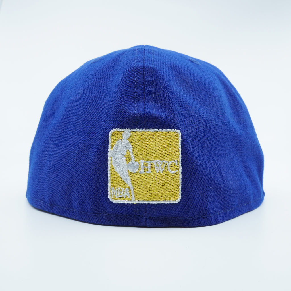 [80294944] Mens New Era NBA GOLDEN STATE WARRIORS FRESH SIDE 5950 FITTED - BLUE