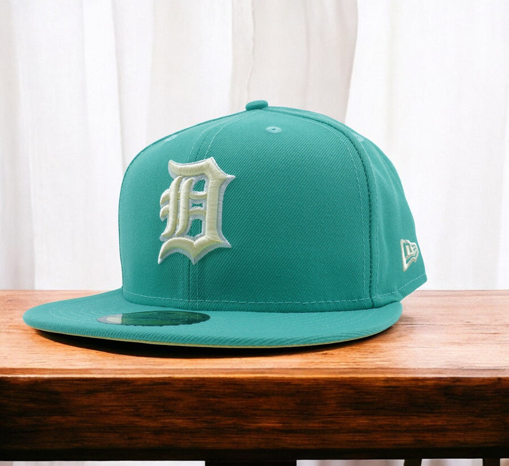 [70691727] Mens New Era MLB DETROIT TIGERS 5950 FITTED 'STADIUM' - CLEAR MINT