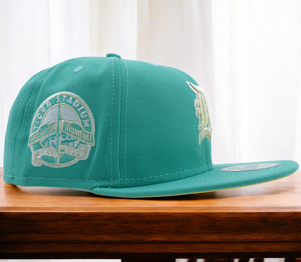 [70691727] Mens New Era MLB DETROIT TIGERS 5950 FITTED 'STADIUM' - CLEAR MINT