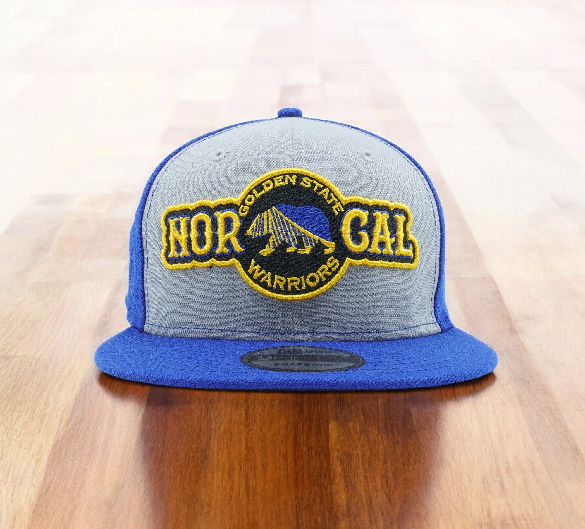[70460355] Mens New Era NBA GS WARRIORS NORCAL 950 SNAPBACK - BLUE/GRAY