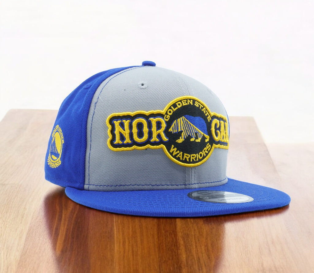 [70460355] Mens New Era NBA GS WARRIORS NORCAL 950 SNAPBACK - BLUE/GRAY