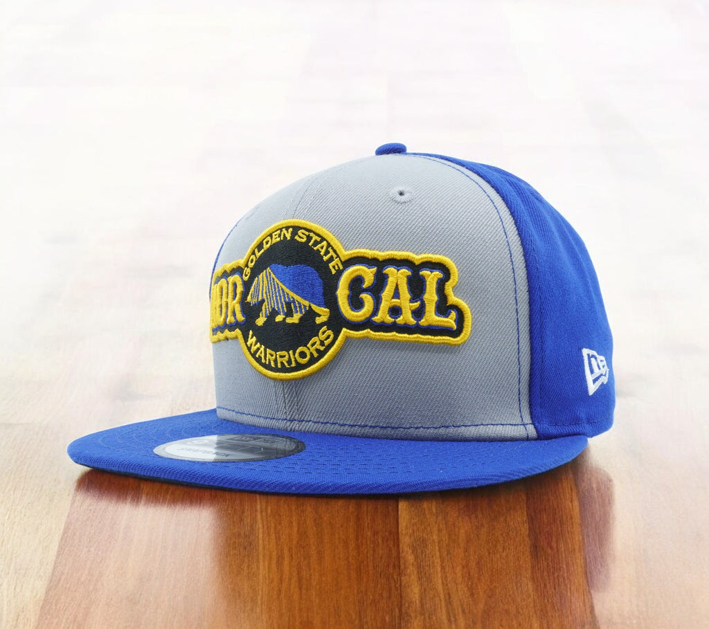 [70460355] Mens New Era NBA GS WARRIORS NORCAL 950 SNAPBACK - BLUE/GRAY