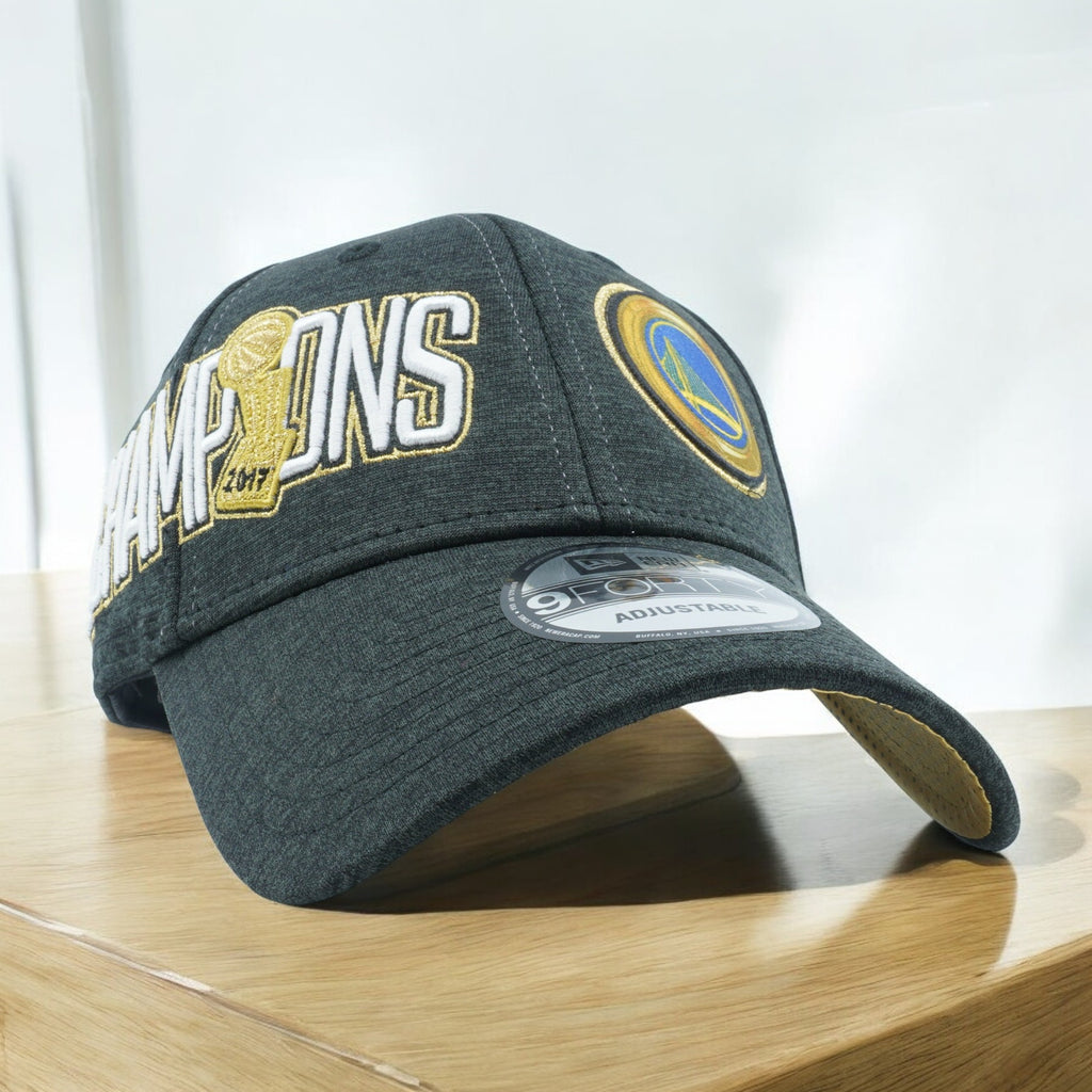 [CHAMPS17] Mens New Era NBA GS WARRIORS 940 SNAPBACK 'CHAMPIONS 2017'