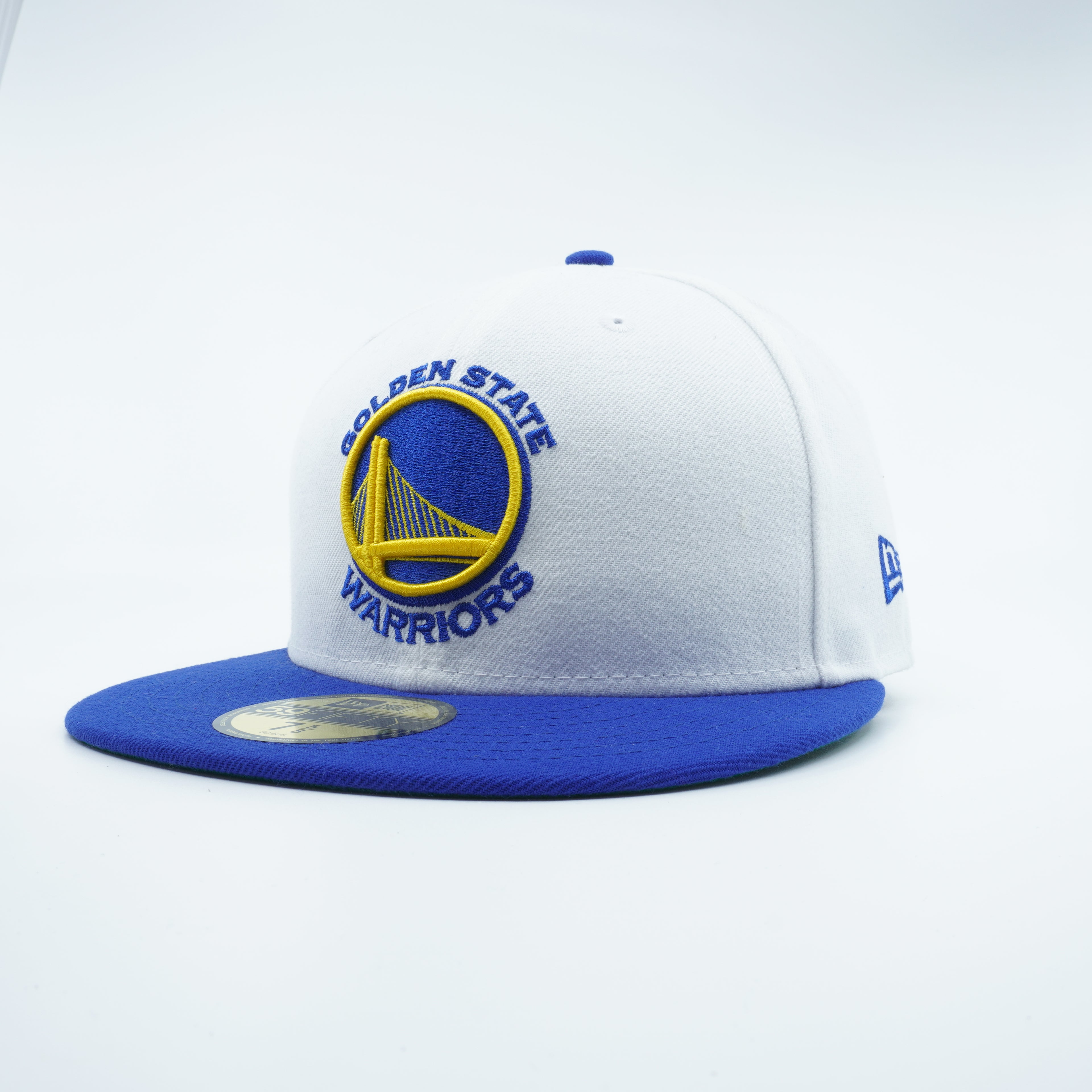 [11553008] Mens New Era NBA GOLDEN STATE WARRIORS 5950 FITTED - WHITE/BLUE