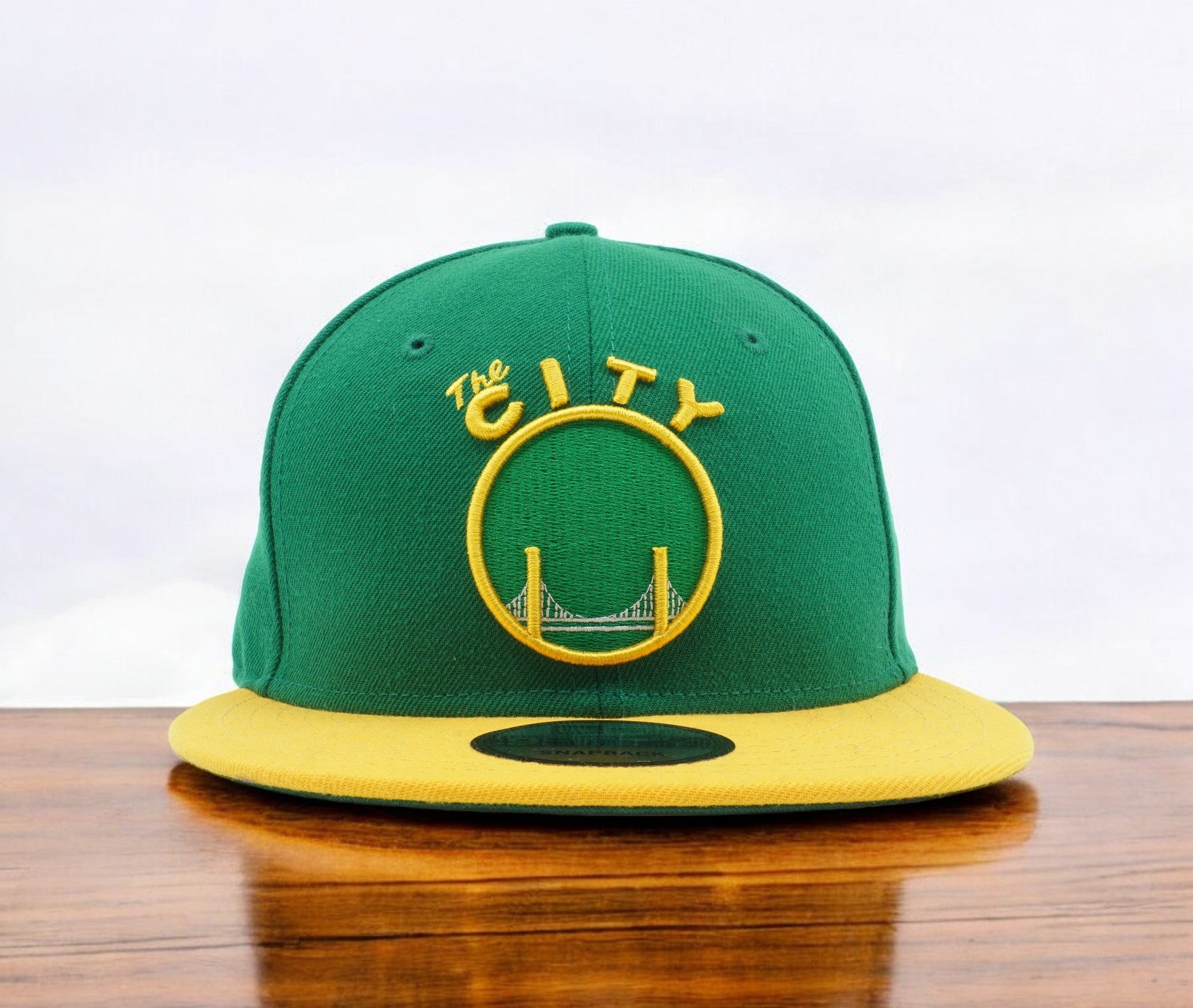 [CITY-GREEN] Mens New Era NBA GS WARRIORS 940 SNAPBACK CITY EDITION-GREEN/YELLOW