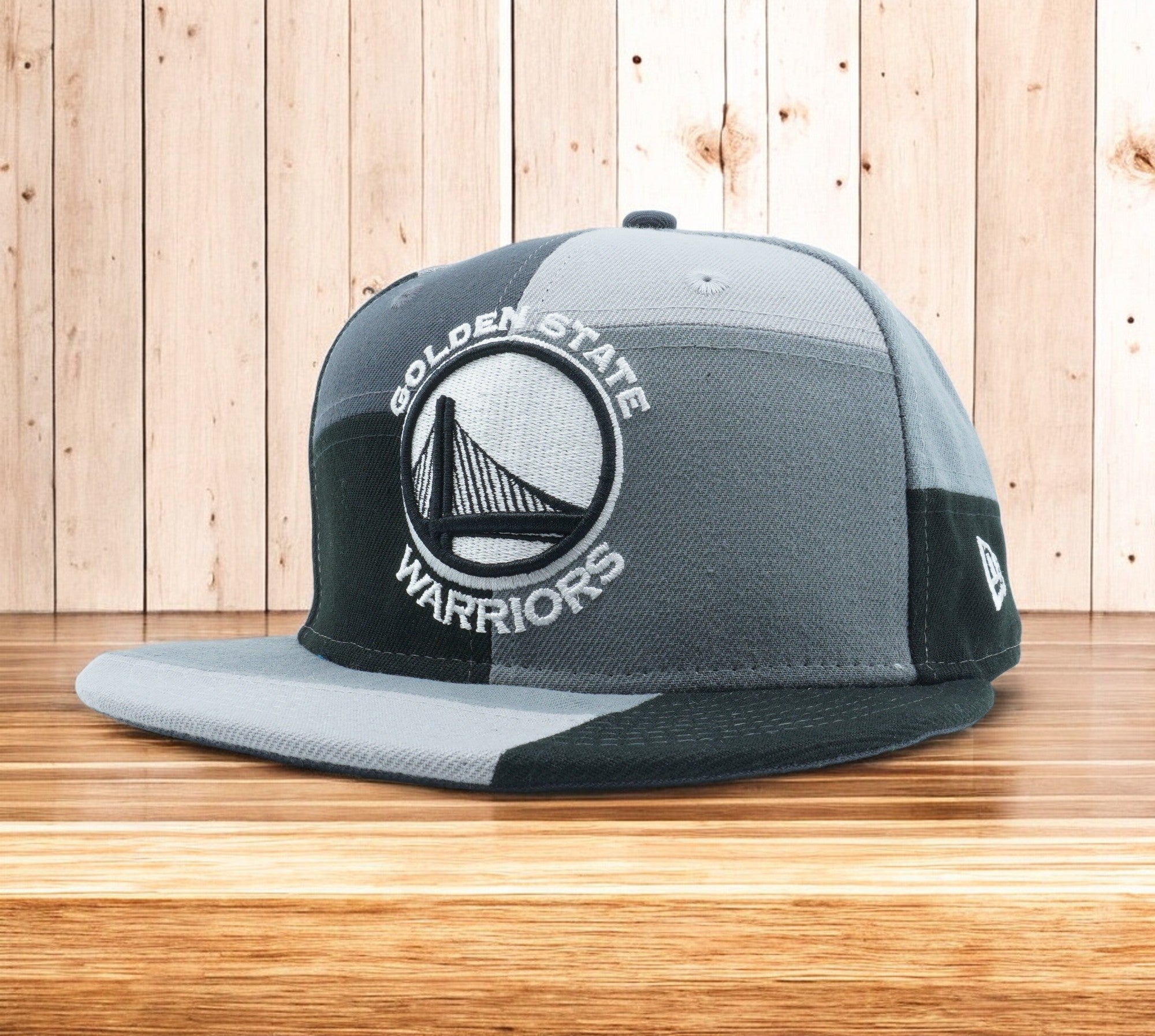 [11881306] Mens New Era NBA GS WARRIORS 950 SNAPBACK 'COLOR BLOCK' - GRAY/BLACK