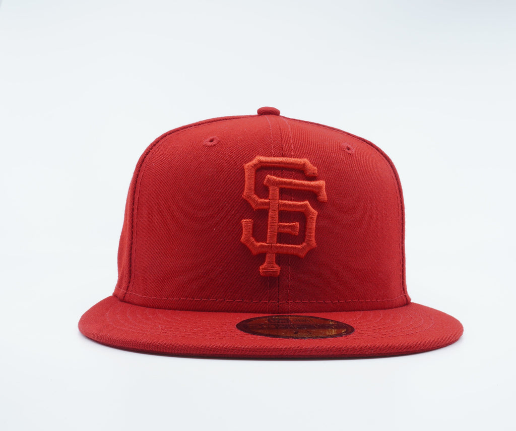 [70700415] Mens New Era MLB SF GIANTS 5950 FITTED 'RED' - RED