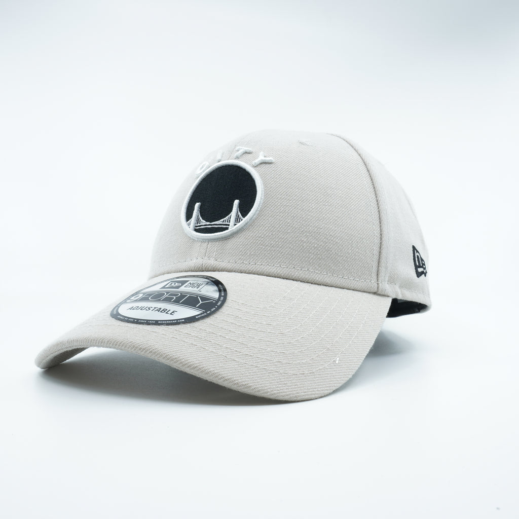 [CITY-CREAM] Mens New Era NBA GS WARRIORS 940 SNAPBACK CITY EDITION - CREAM