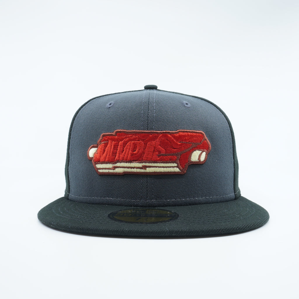 [60097346] Mens New Era MiLB MEMPHIS REDBIRDS 'RIBS WET RUB' 5950 FITTED THEME