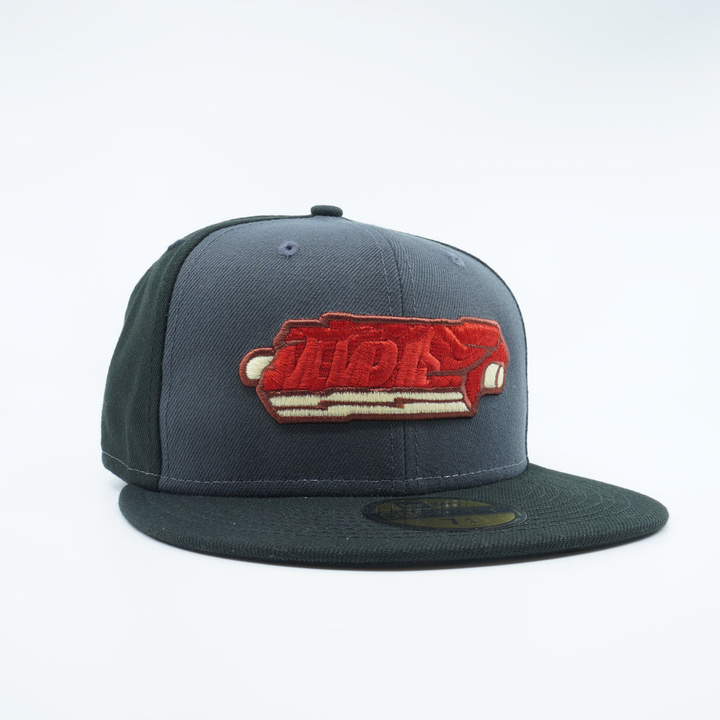 [60097346] Mens New Era MiLB MEMPHIS REDBIRDS 'RIBS WET RUB' 5950 FITTED THEME
